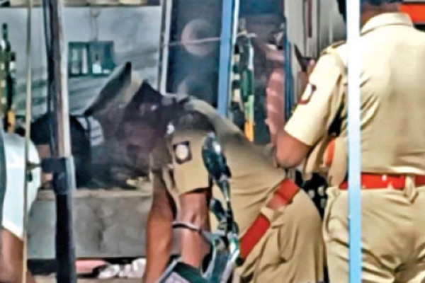 Action against special police assistant inspectors who joined BJP!