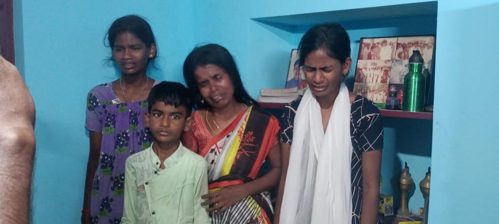 Petition to District Collector to take the husband body from abroad