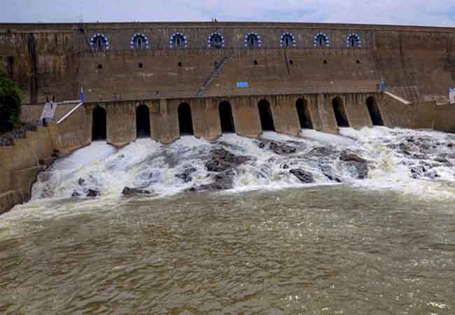 salem district mettur dam water level