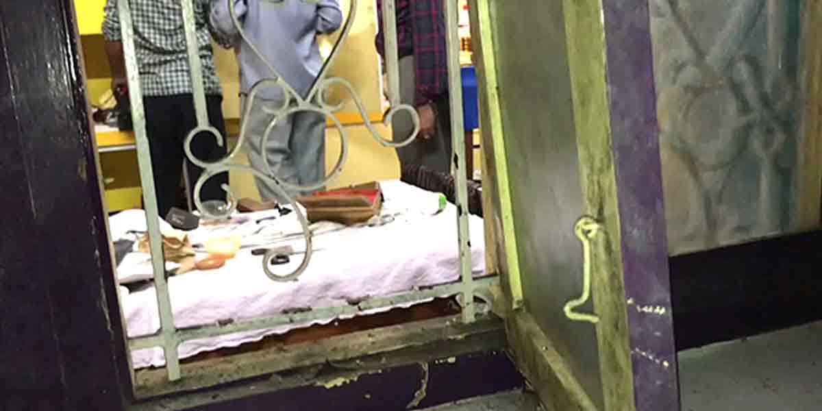 Robbery at a locked house in Mannachanallur ... Police investigation!