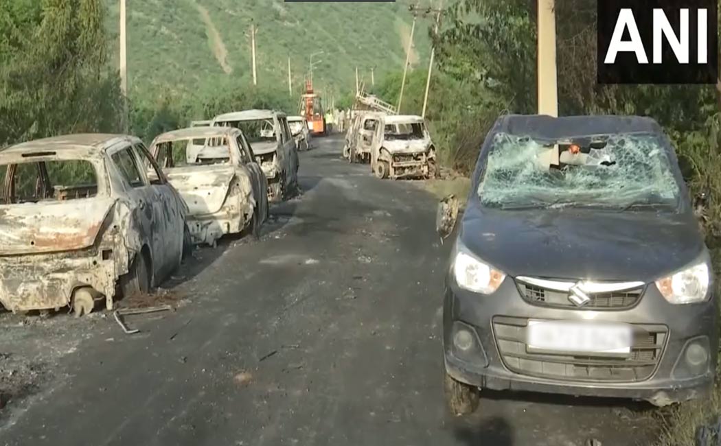 hariyana incident of Vishwa Hindu Parishad Two police were issue