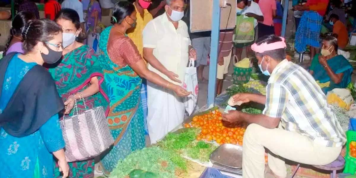 Puratasi Effect; 17 lakh worth of vegetables sold in farmers markets in a single day