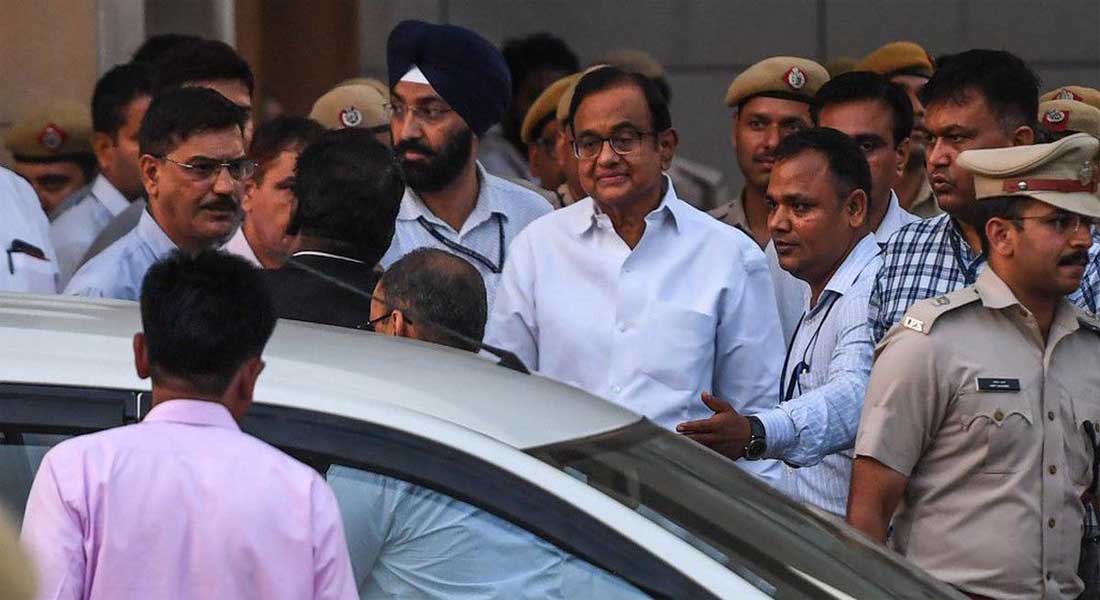 p chidambaram family enforcement directorate investigation