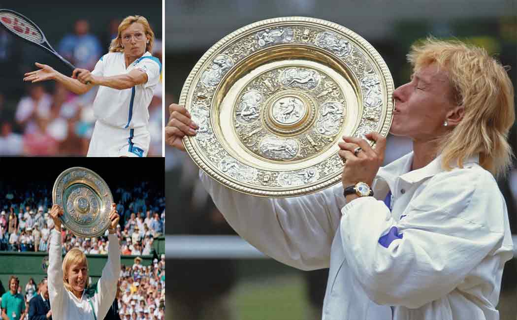 18 Grand Slam winning tennis player with double cancer