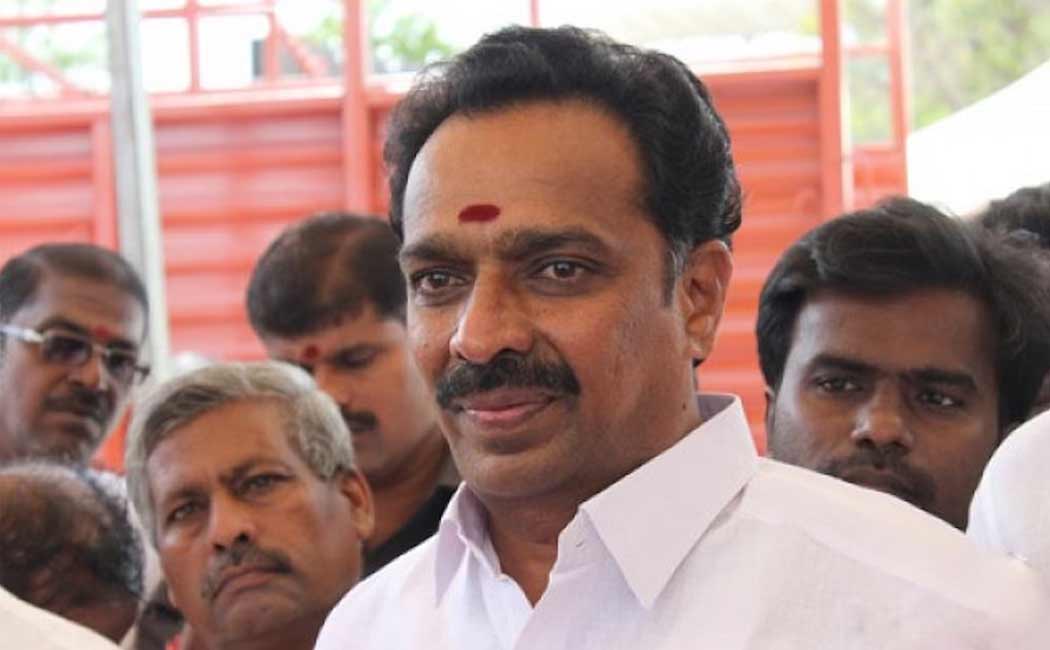 Former AIADMK minister MR Vijayabaskar alleges against DMK government