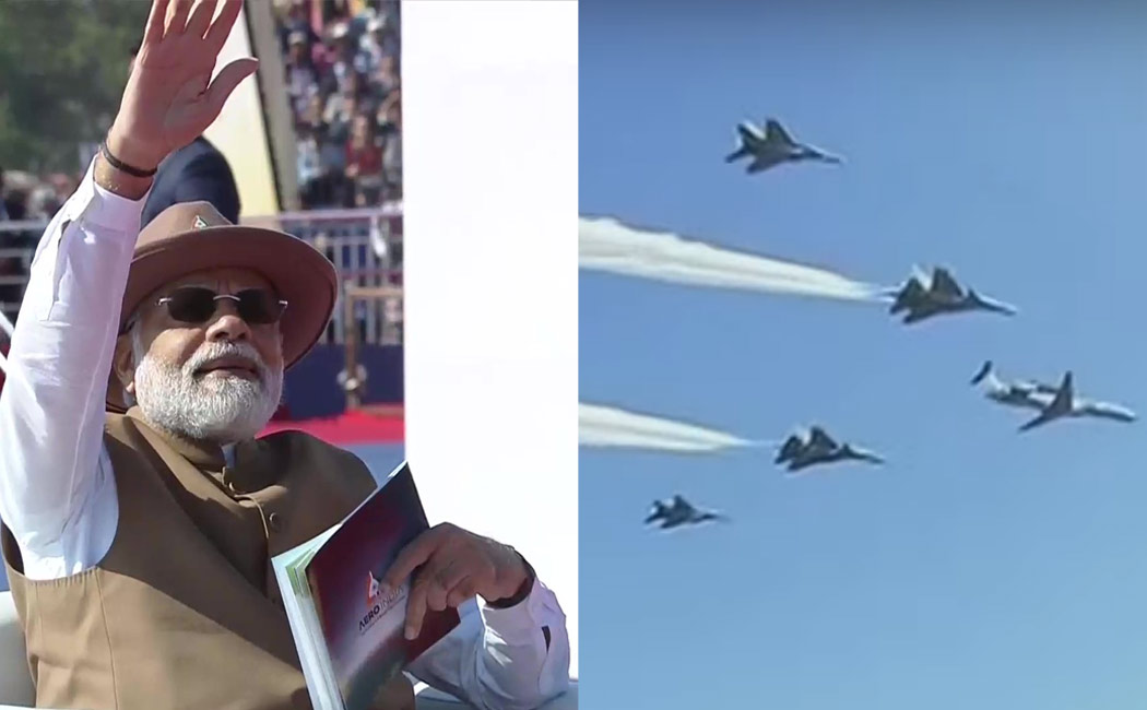 PM Modi inaugurated the International Air Show