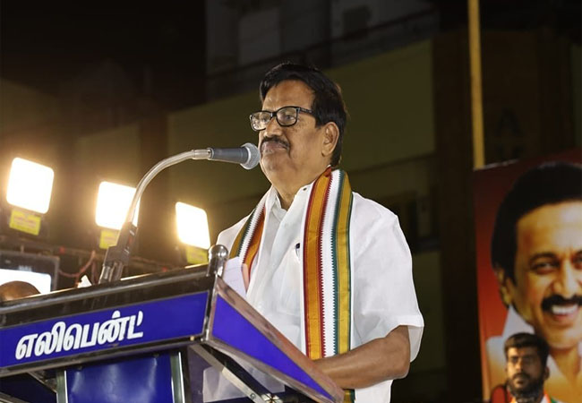 tamilnadu congress committee chief ks alagiri statement