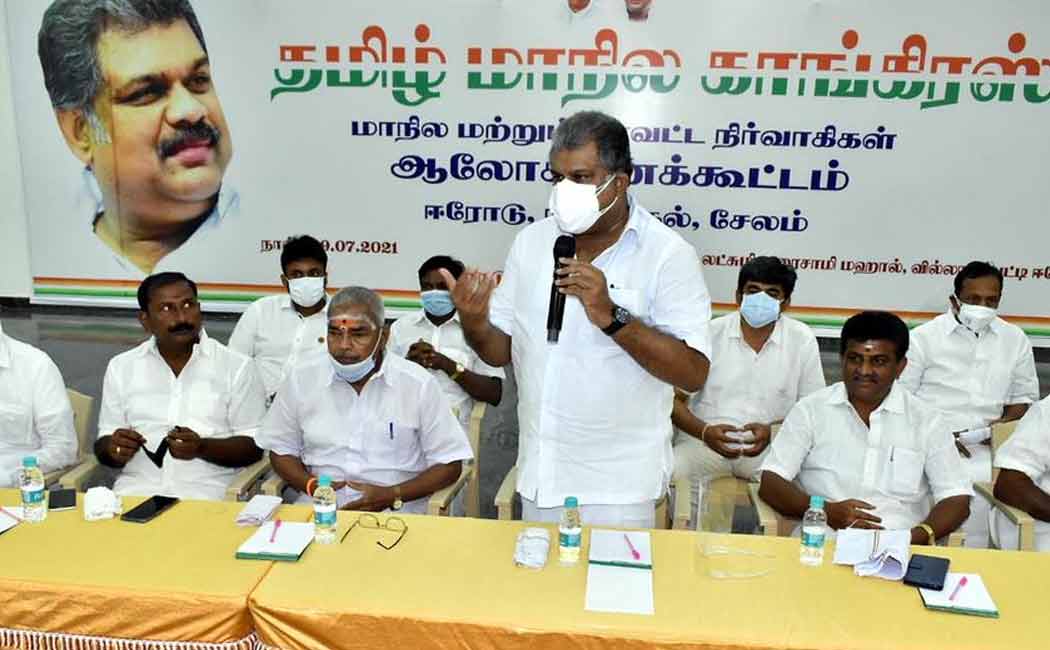 "The central government must remain steadfast in the matter of the Megha Dadu Dam." GK Vasan