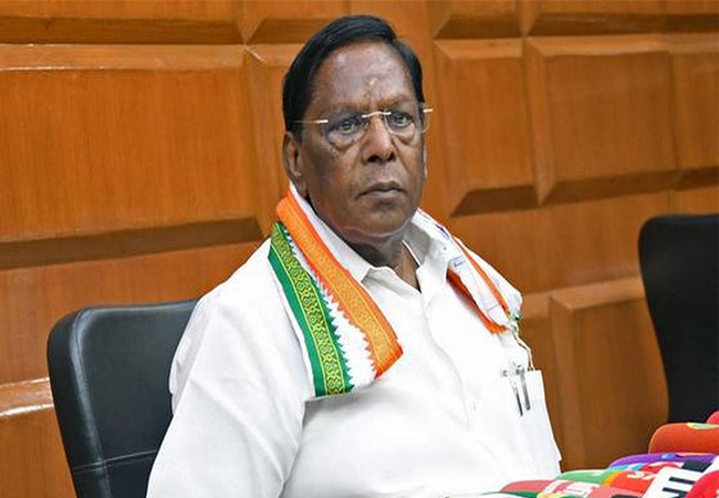puducherry cm narayanasamy pressmeet