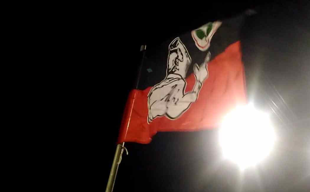 The person who planted the flag pole for the Chief Minister's visit was passes away