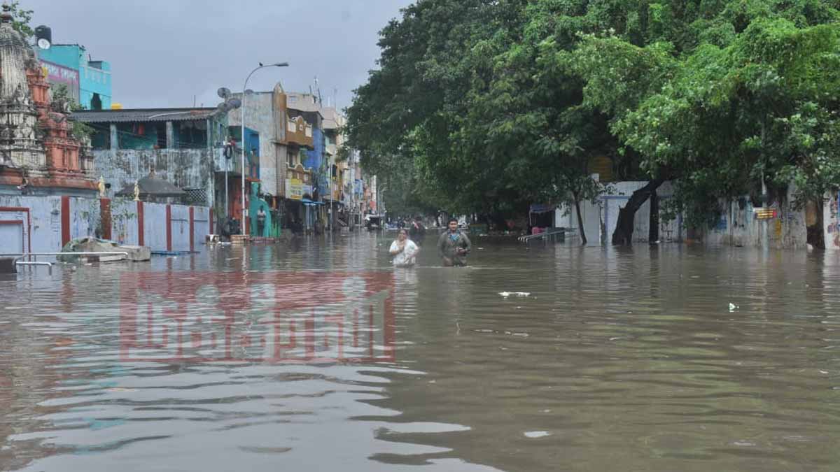 Rain in Chennai (Photos)