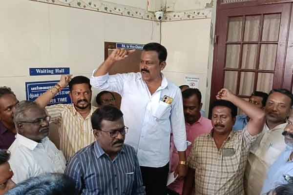 Teachers and staff of Annamalai University struggle demanding My salary