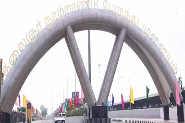 Announcement for construction of air corridor in kilampakkam