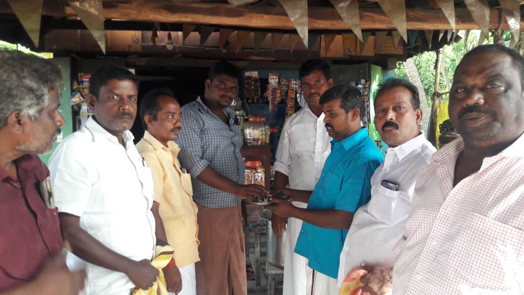 MDMK Ganeshamurthy MB Designation... Tea for a rupee by mdmk volunteer