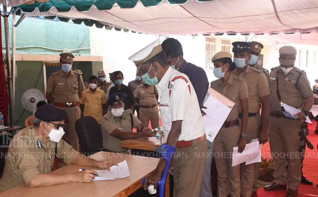 Commissioner of Police who heard the grievances of the police