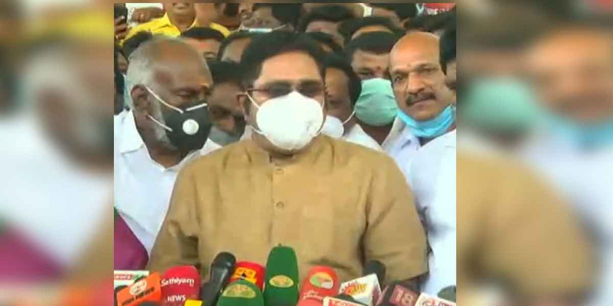 '' Chemical reaction in Tamil Nadu due to the release of Sasikala ... '' - TTV Dinakaran interview