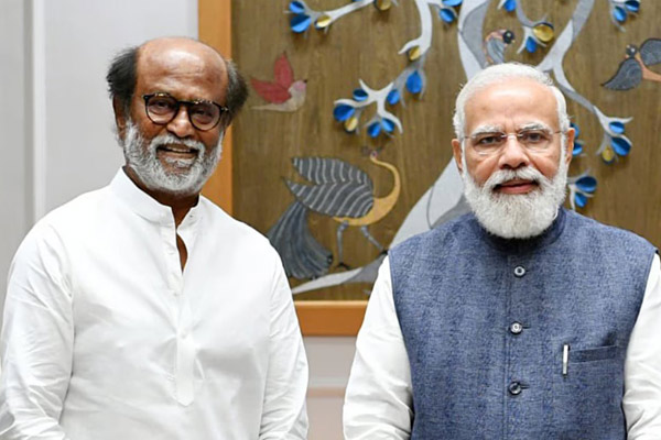rajini thanked modi for he concern his health