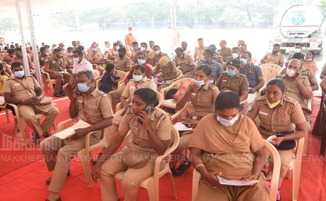 Commissioner of Police who heard the grievances of the police