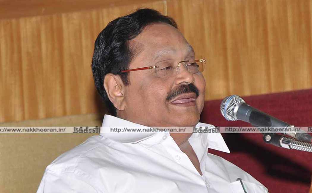 Karnataka is not in the mood to give water to Tamil Nadu Minister Duraimurugan