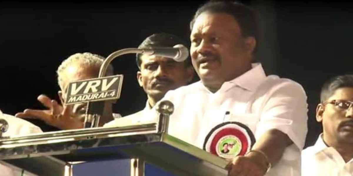 MINISTER DINDIGUL SEENIVASAN PRESS MEET