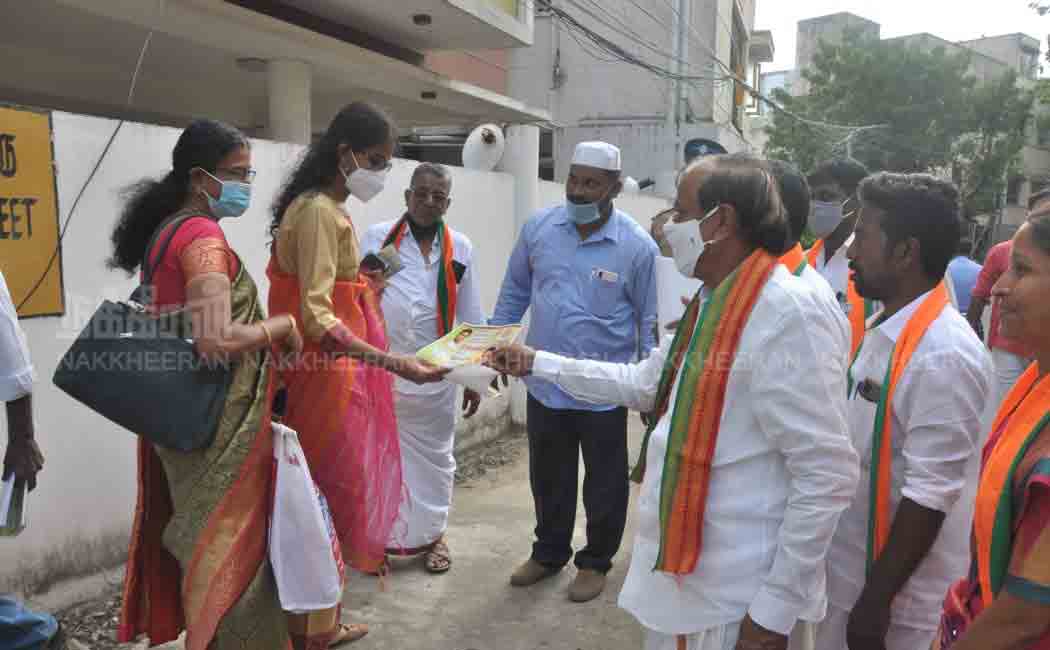 H Raja election campaign for bjp