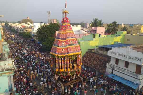 srirangam ranganathar temple chithirai car festival celebration