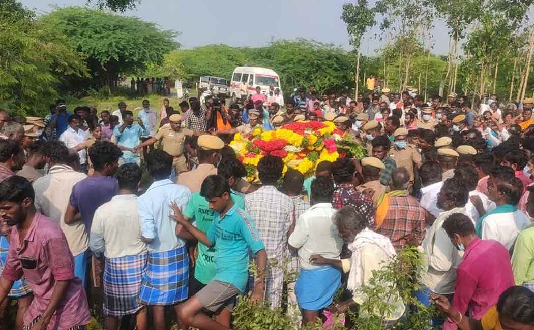 Puthukottai Narthamalai kid passes away.. minister condolence