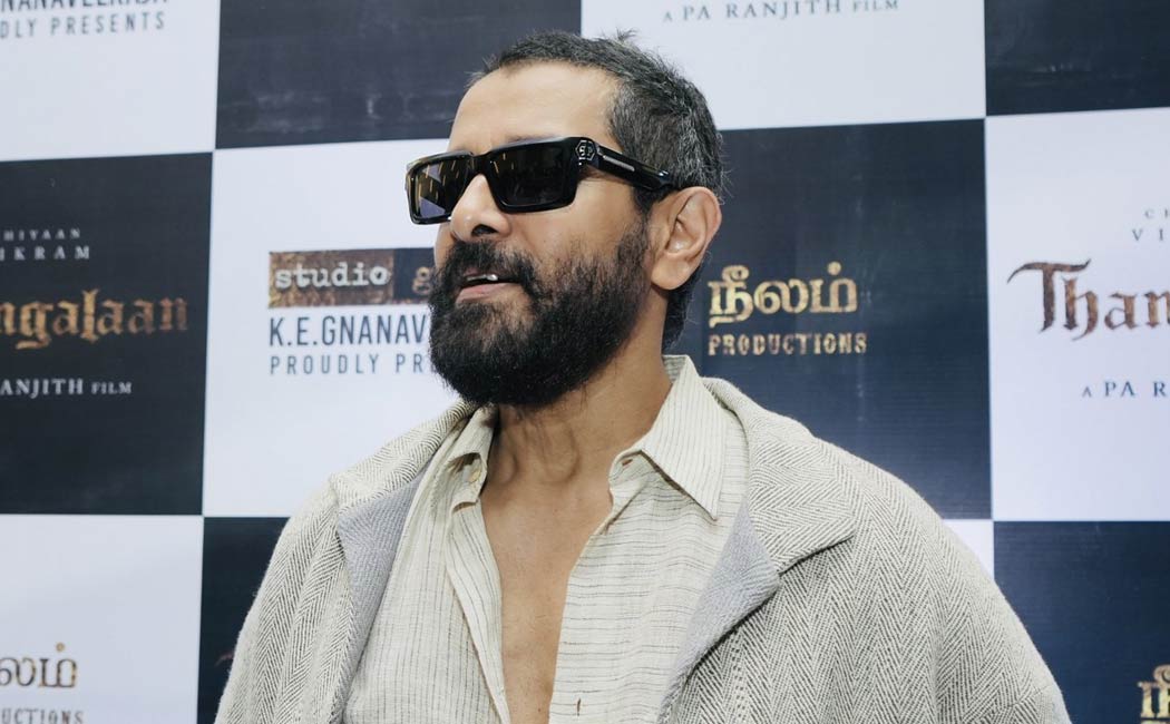 vikram speech at thangalaan teaser launch