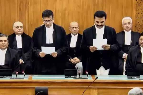 R Mahadevan swearing in Supreme Court Judge