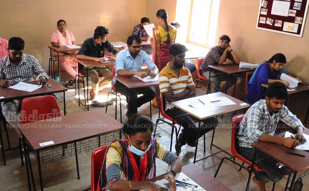 tnpsc group two mains exam in chennai thiruvallikeni
