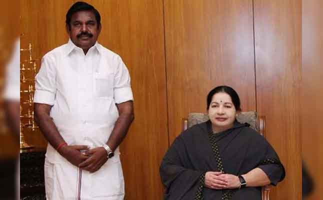 jayalalithaa edappadi palanisamy