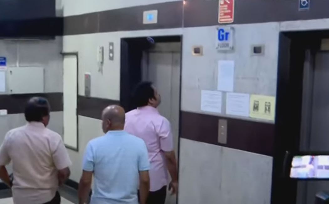 MP Kathir Anand Ajar in the Office of Enforcement