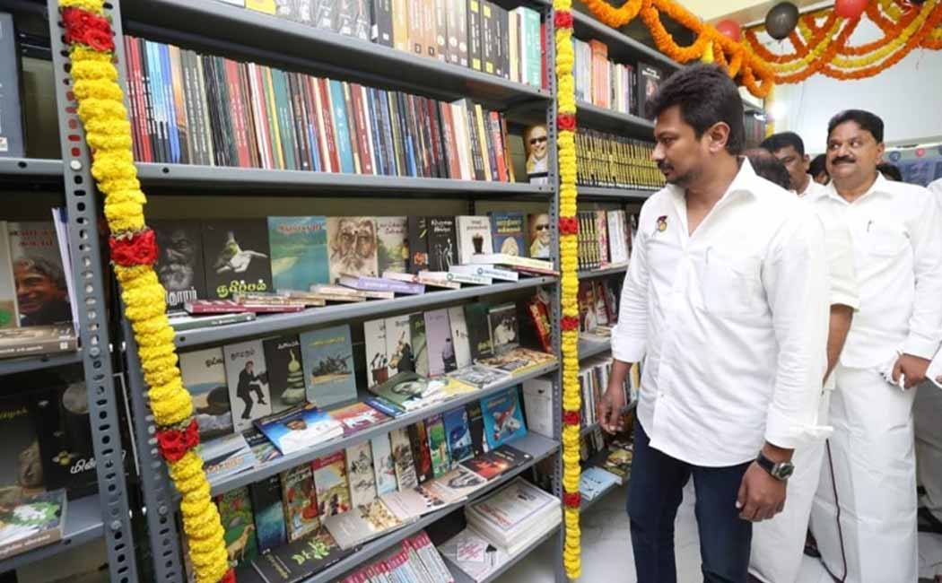 A library for the constituency says Minister Udhayanidhi Stalin