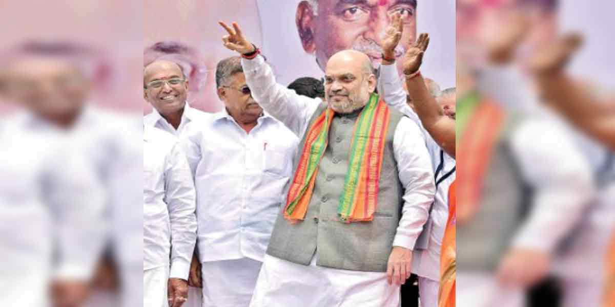 Amitsha campaigns today in Villupuram!