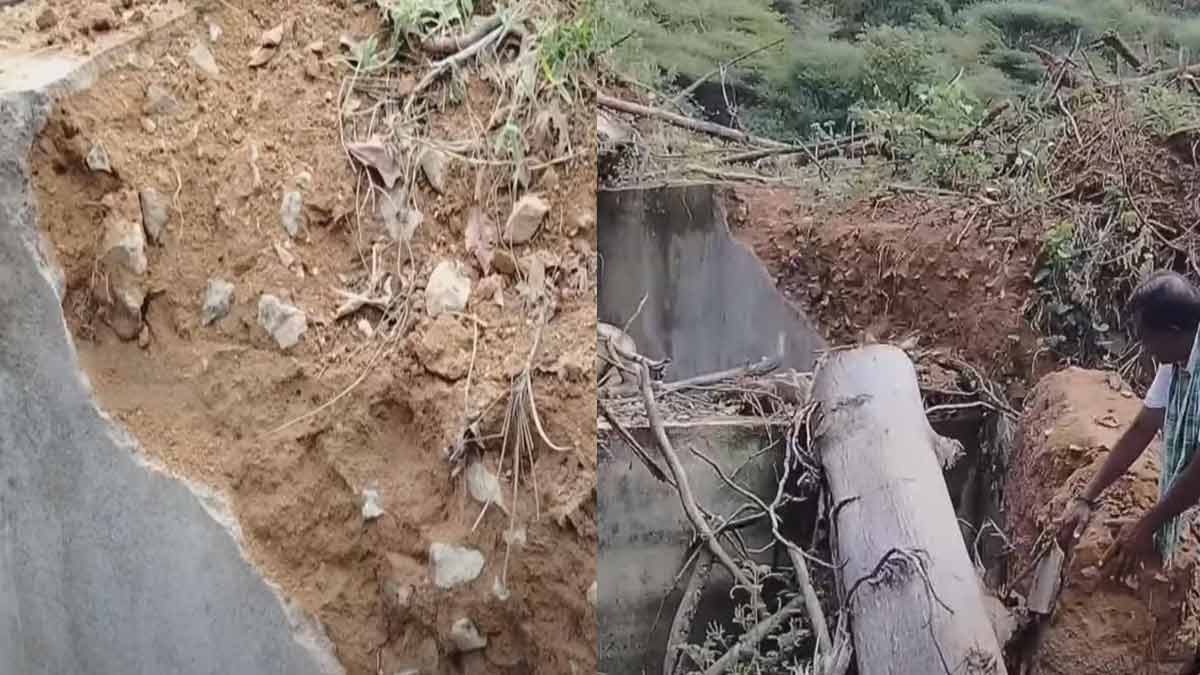 'Cement outside, clay inside; Takitu dittam on the barricade'-Farmers in distress