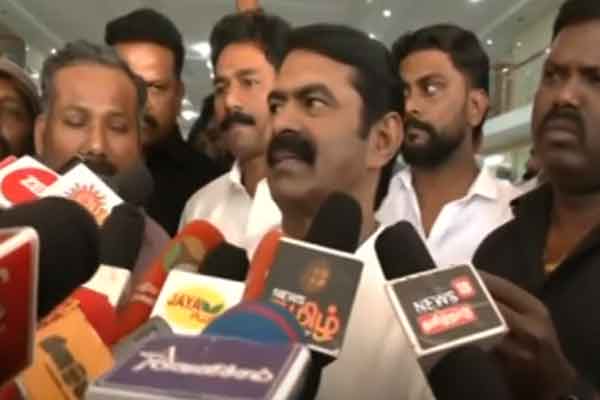 Seeman says I am not afraid of all this, nor am I someone who runs away in fear