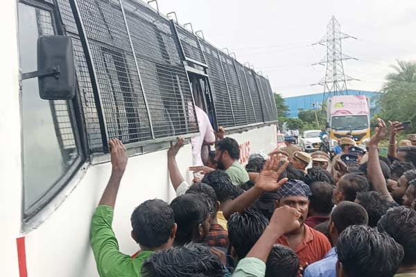 Samsung workers' rights struggle in sriperumbudur