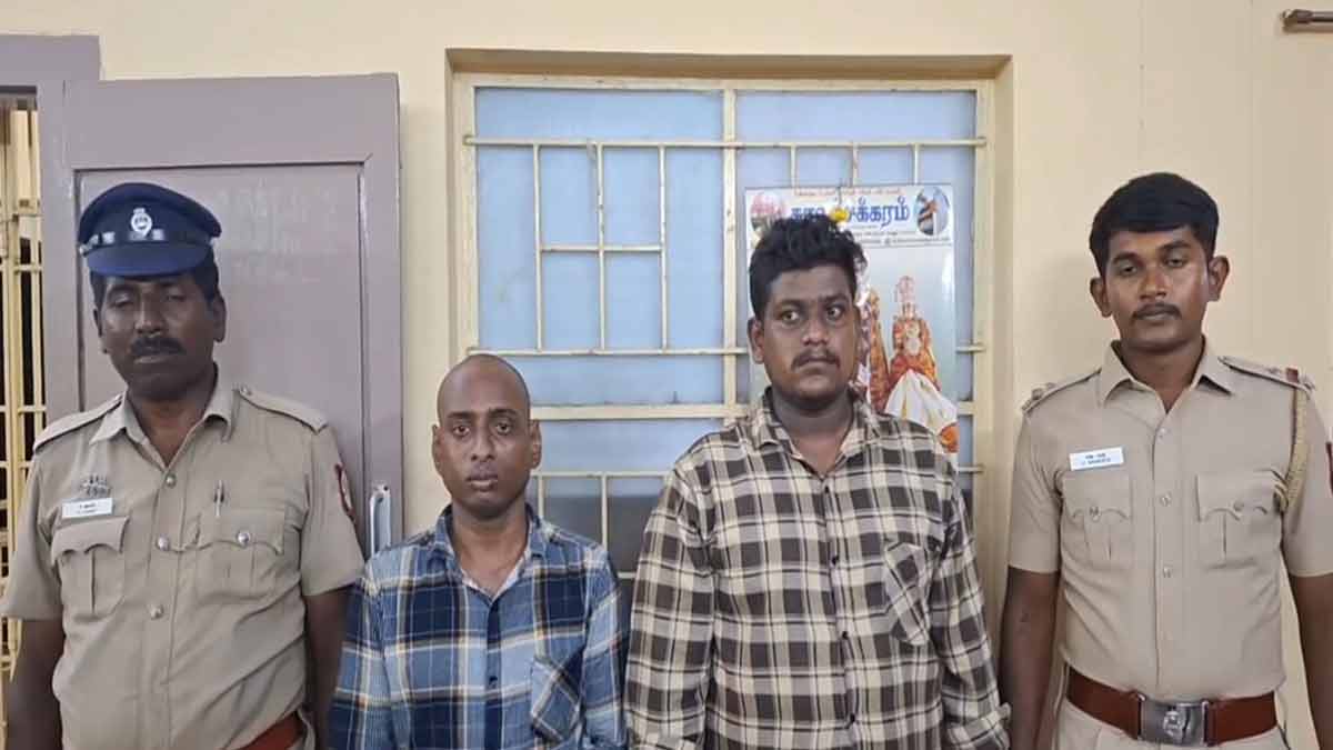 Extortion of money and jewelery by pretending to be an accident- Two arrested