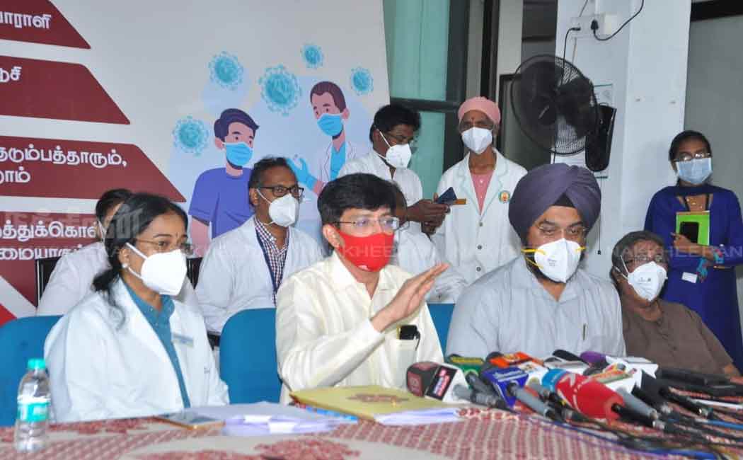 Commissioner who inspected the Omicron treatment center