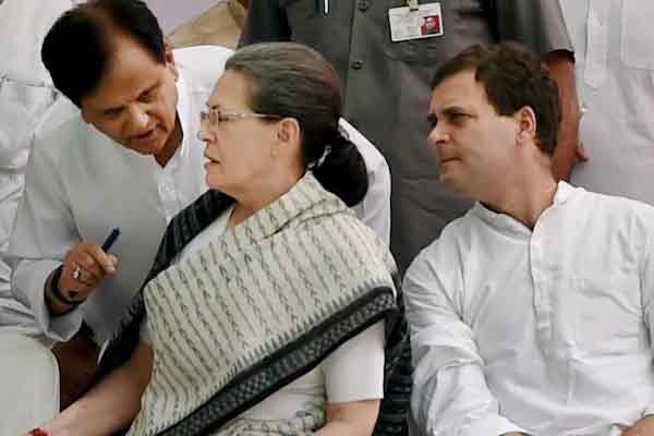 Ahmed Patel, Sonia Gandhi's confidant ...! Sonia Gandhi in grief over loss of ahmed patel