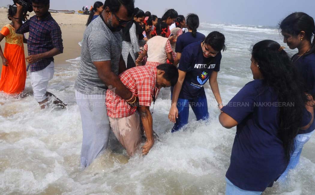 Special arrangements made at Marina Beach for the differently abled