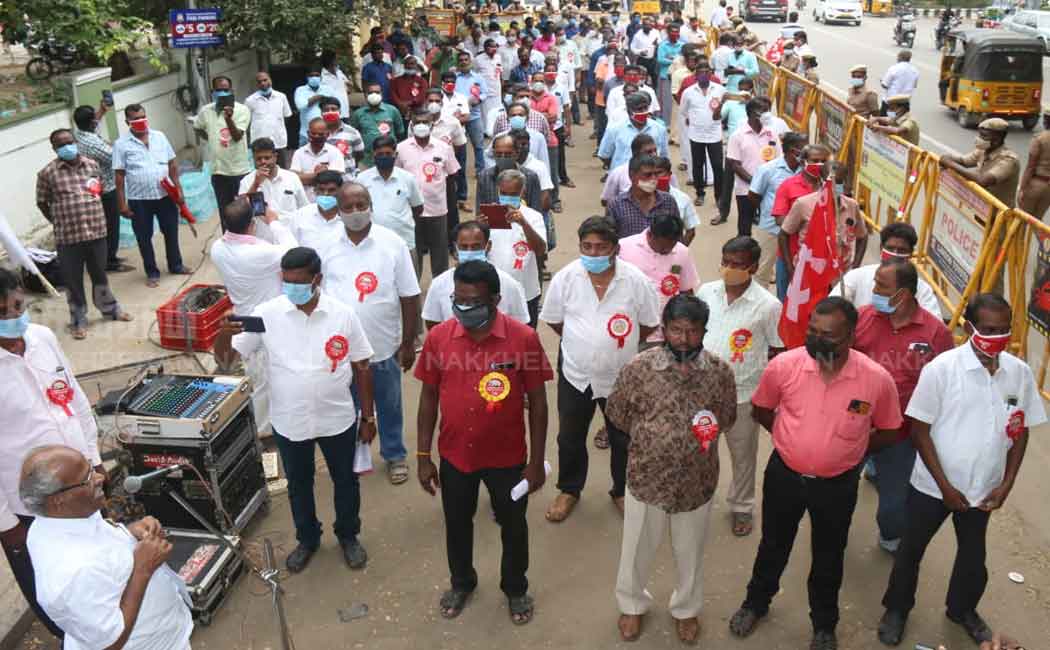 Tasmac employees held a presentation meeting