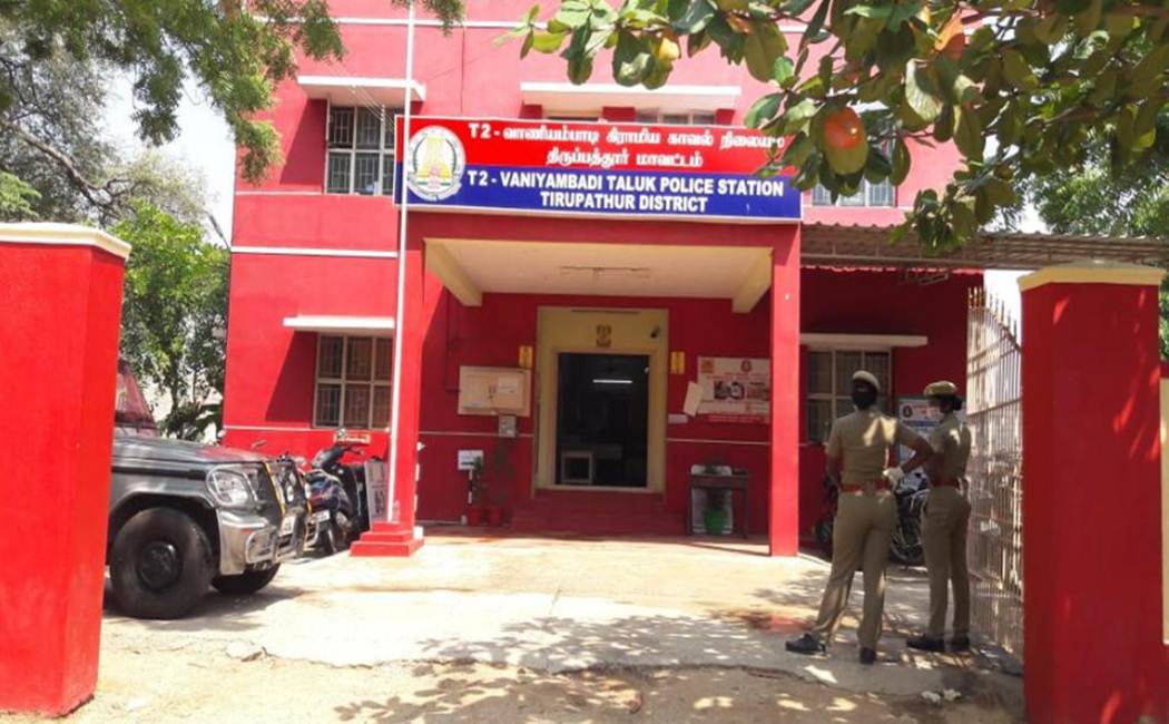 Tiruppattur police station corona virus issue