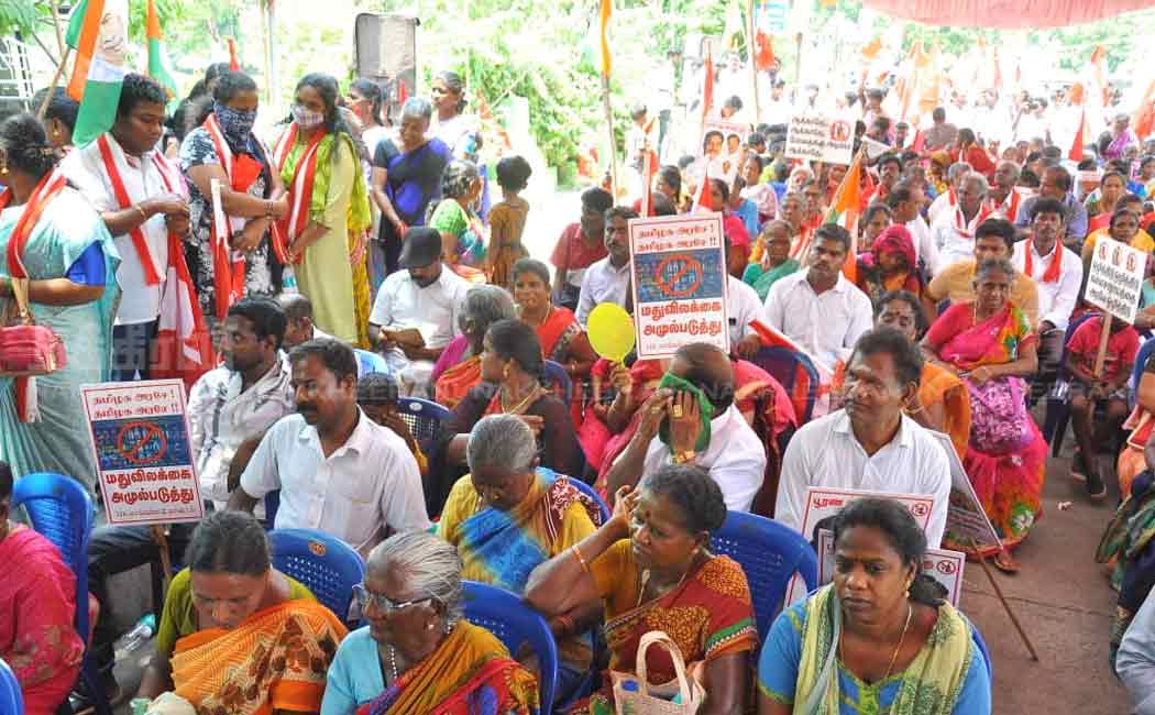 chennai valluvar koottam meeting request liquar free state