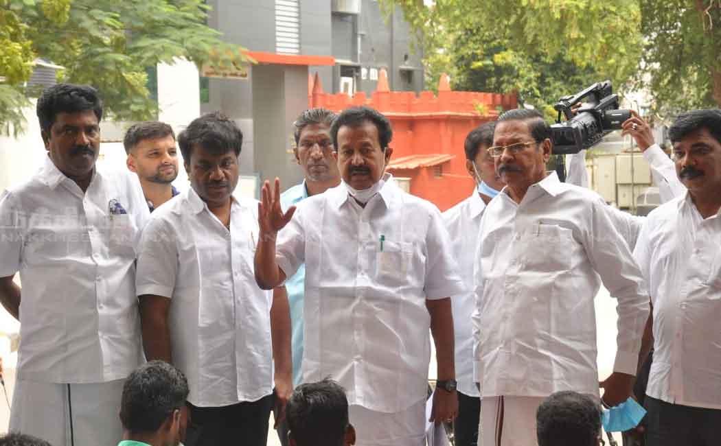 DMK people who went and supported the disabled struggle