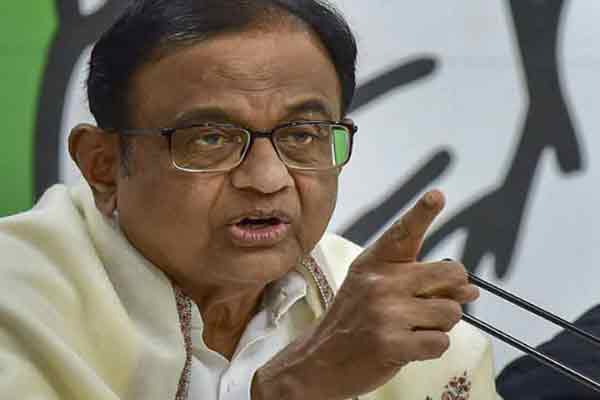 chidambaram tweets about two thousand rupees demonetization issue