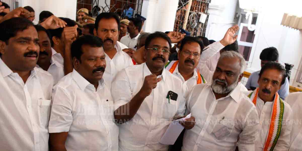 Governor avoided the term 'Dravidian model' - DMK alliance parties angry