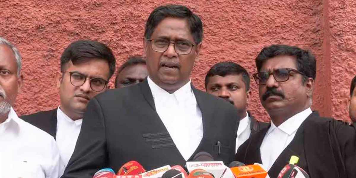 N. R. Ilango argued by pointing out the judgments of the Nakkheeran editor teacher case