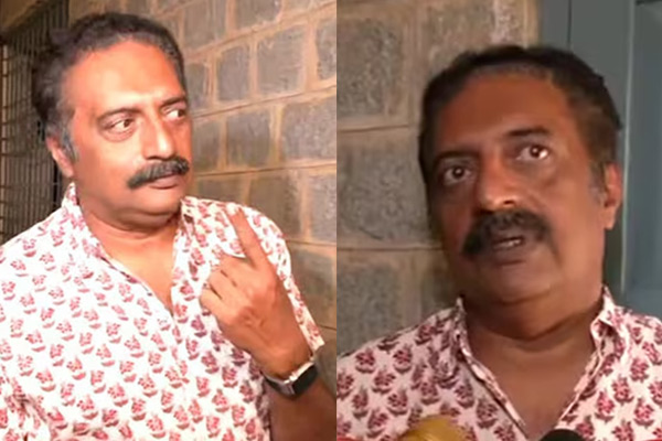 prakash raj voted his vote in election 2024