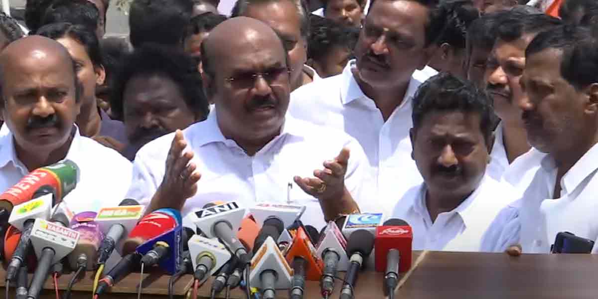 AIADMK Jayakumar interview!